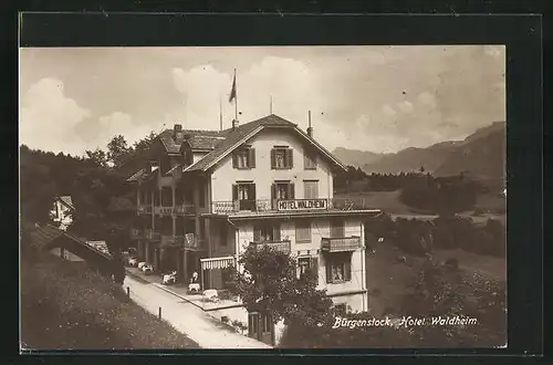 AK Bürgenstock, Hotel Waldheim