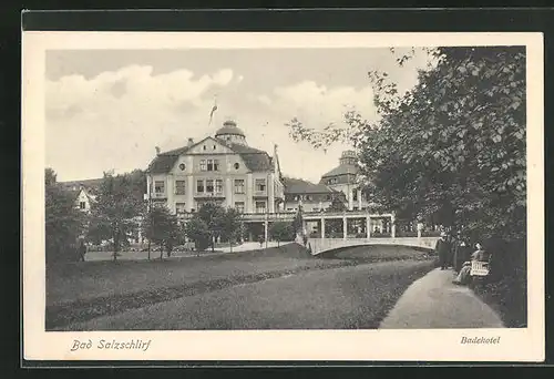 AK Bad Salzschlirf, Badehotel