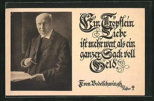 AK Pastor F. von Bodelschwingh