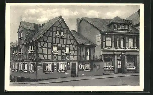 AK Bad Ems, Gasthaus Alte Krone, Koblenzerstr. 71 /73