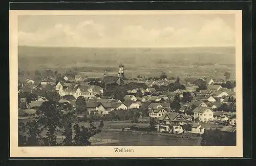 AK Weilheim, Panoramablick