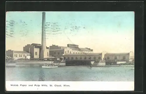 AK St. Cloud, MN, Watab Paper and Pulp Mills