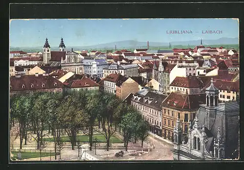 AK Ljubljana / Laibach, Totalansicht