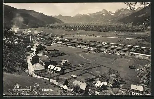 AK Selztal, Panoramablick auf den Ort und ins Tal
