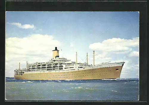 AK S.S. Orsova auf hoher See, Passagierschiff