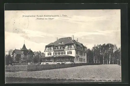 AK Bad Klosterlausnitz / Thür., Hotel Waldhaus zur Köppe