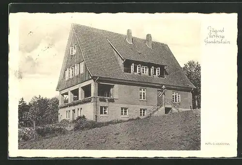 AK Gandersheim, Blick zur Jugendherberge