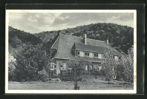 AK Zwingenberg / Bergstrasse, Erholungsheim Orbishöhe