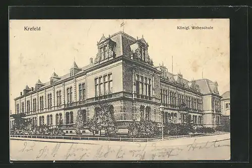 AK Krefeld, Kgl. Webeschule