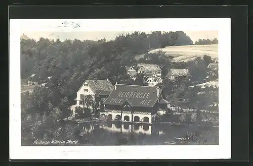 AK Haan / Illerthal, Ortsansicht mit Heidelberger Mühle