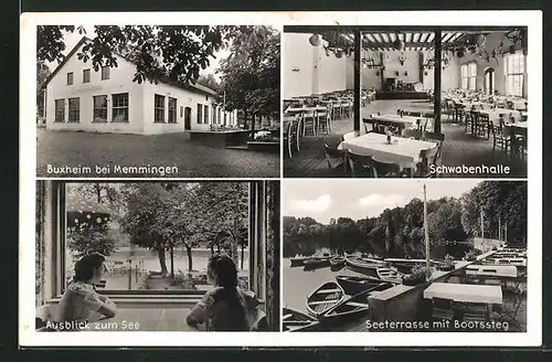 AK Buxheim / Iller, Gaststätte Weiherhaus, verschiedene Ansichten
