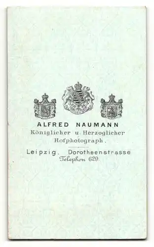 Fotografie Alfred Naumann, Leipzig, Portrait frecher Bube in Fliege und Jackett