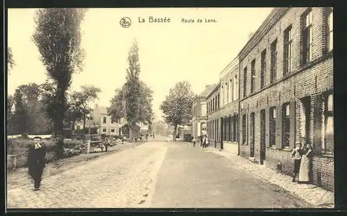 AK La Bassee, Route de Lens