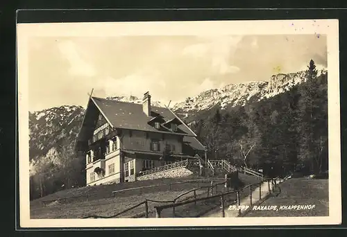 AK Edlach, Gasthof-Pension Raxalpe Knappenhof