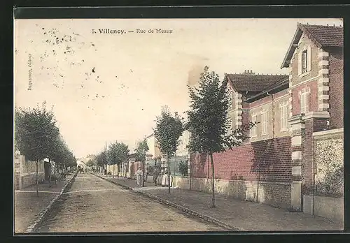 AK Villenoy, Rue de Meaux