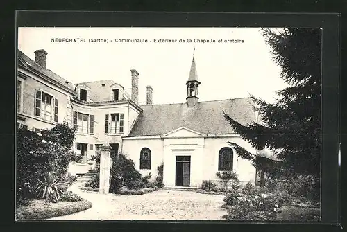 AK Neufchatel, Communaute, Exterieur de la Chapelle et oratoire