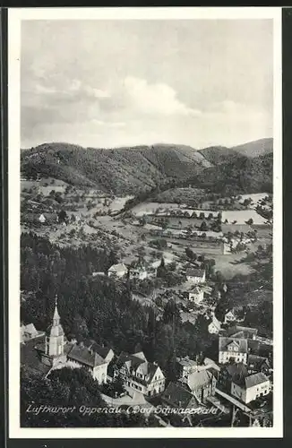 AK Oppenau / Bad Schwarzwald, Ortsansicht