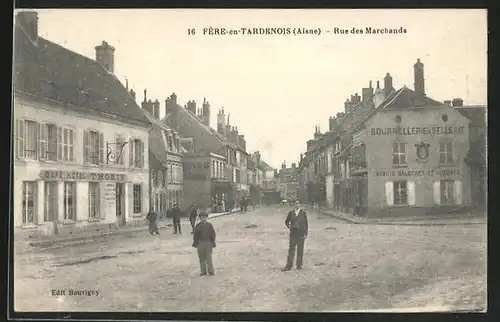 AK Fere-en-Tardenois, Rue des Marchands