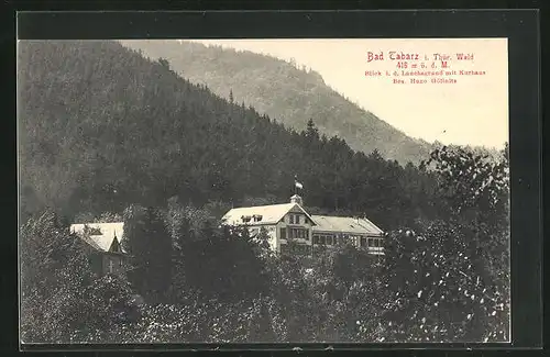 AK Bad Tabarz / Thür. Wald, Hotel-Kurhaus