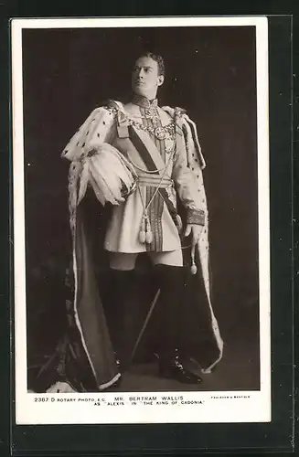 AK Schauspieler Bertram Wallis as Alexis in The King of Cadonia