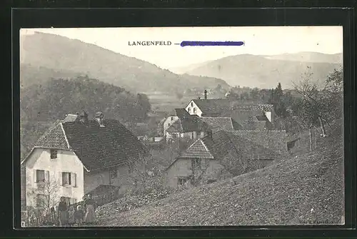 AK Langenfeld, Ortsansicht