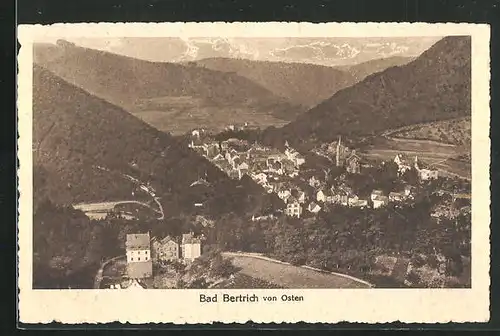 AK Bad Bertrich, Totalansicht von Osten