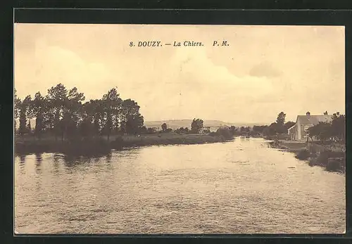 AK Douzy, La Chiers, Partie am Fluss