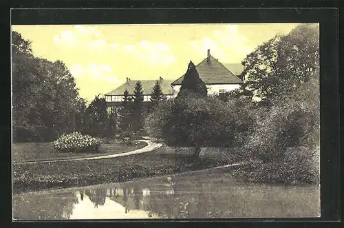 AK Bad Driburg, Partie im Park