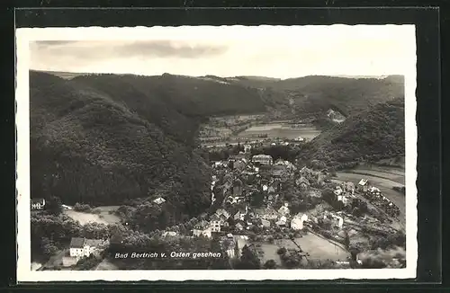 AK Bad Bertrich, Panorama v. Osten gesehen