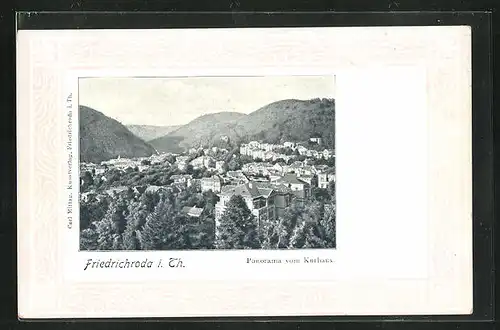 AK Friedrichroda / Th., Panorama vom Kurhaus gesehen