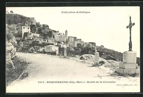 AK Roquebrune, Route de la Corniche