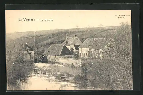AK Le Veurdre, Le Moulin