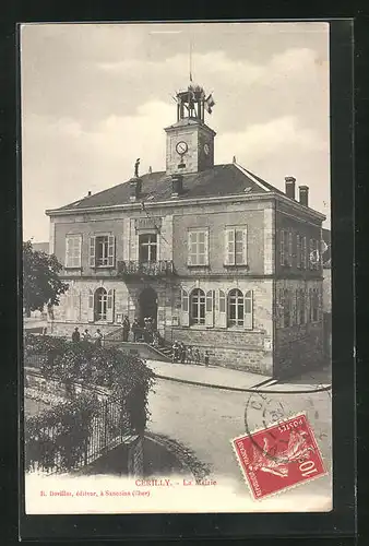 AK Cerilly, La Mairie