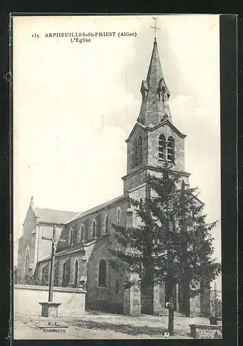 AK Arpheuilles-St-Priest, L`Eglise