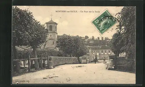 AK Montiers-sur-Saulx, Un Pont sur la Saulx