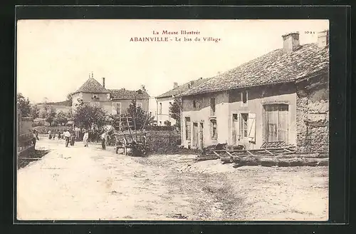 AK Abainville, Le bas du Village