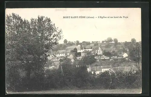 AK Mont - Saint - Pere, L`Eglise et un bout du Pays