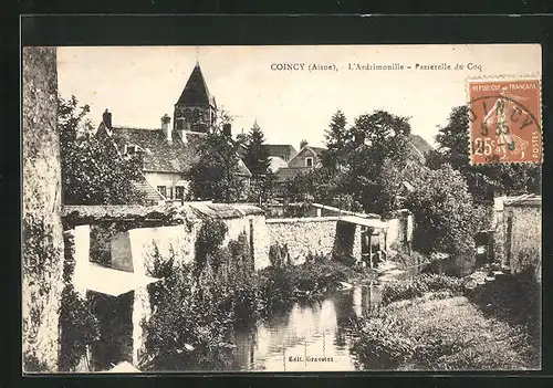 AK Coincy, L Ardrimouille, Passerelle du Coq