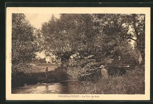 AK Cecles-le-Conde, Le Pont de Bois