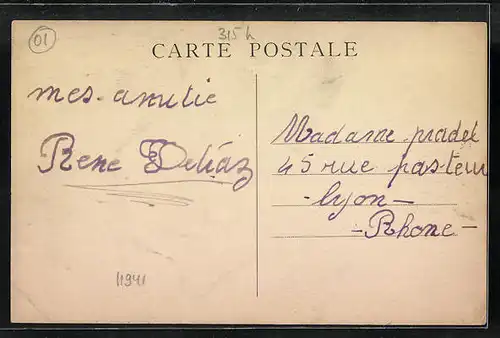 AK Virieu-le-Petit, Vue generale