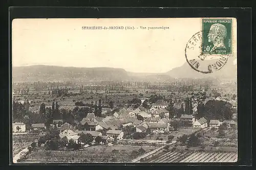 AK Serrieres-de-Briord, Vue panoramique