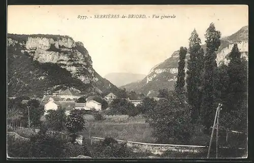 AK Serrieres-de-Briord, Vue generale