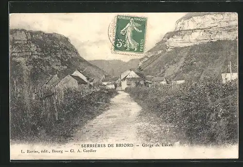 AK Serrieres-de-Briord, Gorge de Lavan