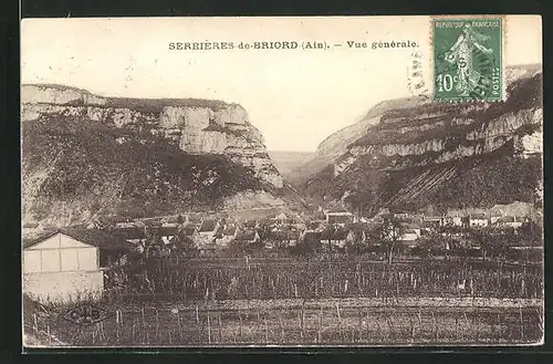 AK Serrieres-de-Briord, Vue generale