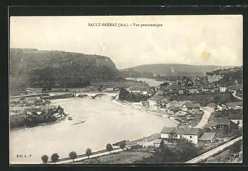 AK Sault-Brenaz, Vue panoramique