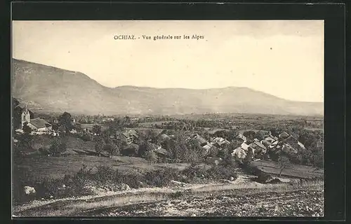 AK Ochiaz, Vue generale sur les Alpes