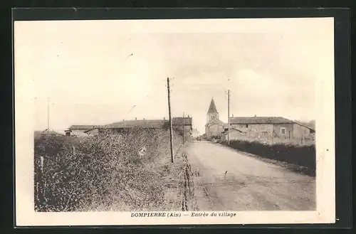 AK Dompierre, Entree du village