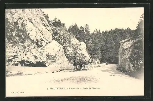 AK Hauteville, Entrée de la Foret de Mazières