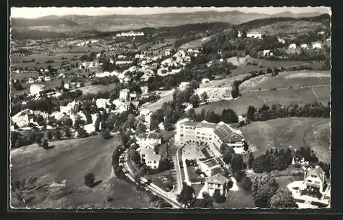 AK Hauteville, Vue aérienne sur Regina, Fliegeraufnahme