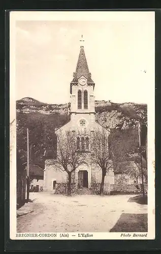 AK Brégnier-Cordon, L`Eglise, Ansicht der Kirche